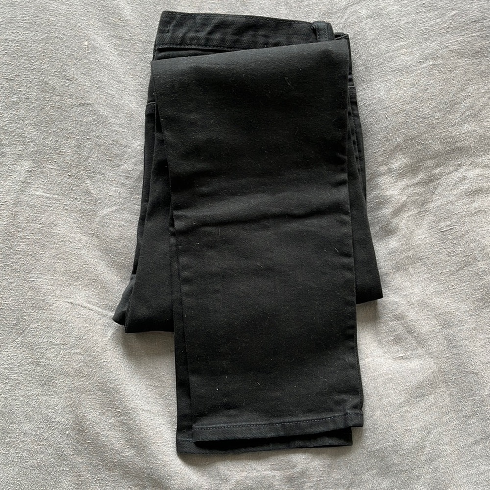 True Black Uniqlo Jeans